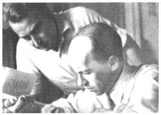 И.О.Дунаевский и Г.А.Александров. 1937 г.